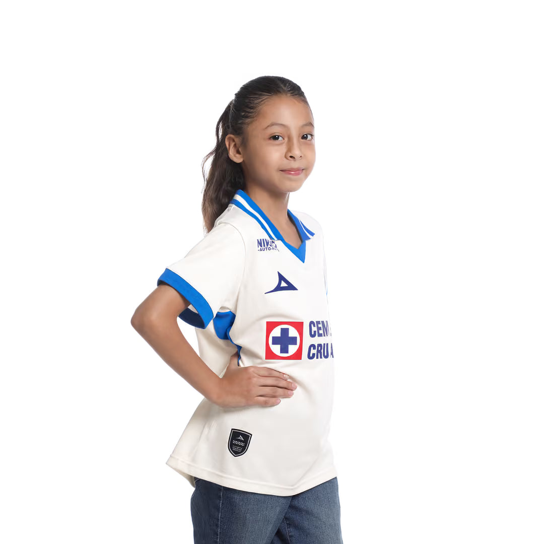 Kids Cruz Azul Visitante Versión Fan 2026/27