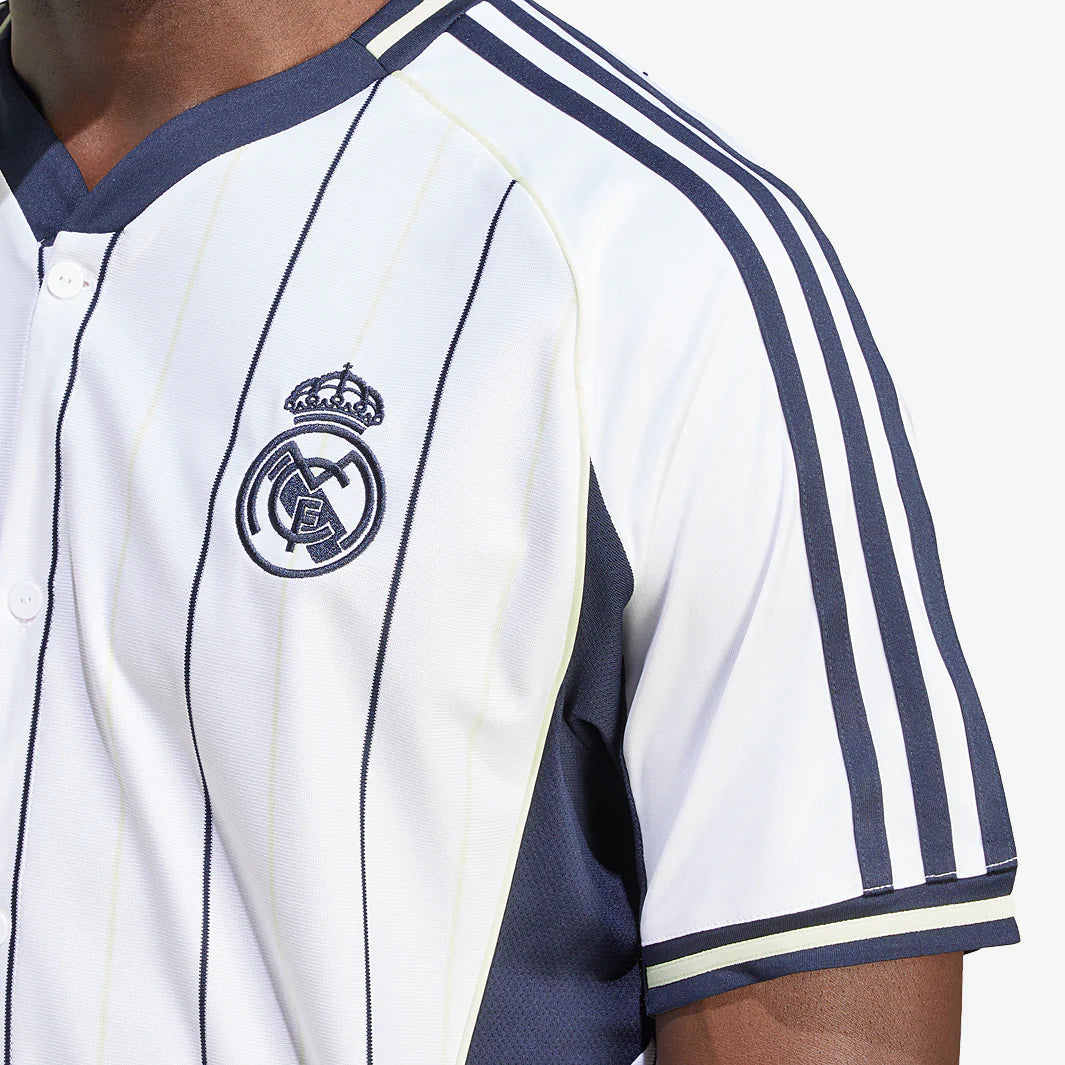 Real Madrid 25/26 Camiseta - Versión Baseball