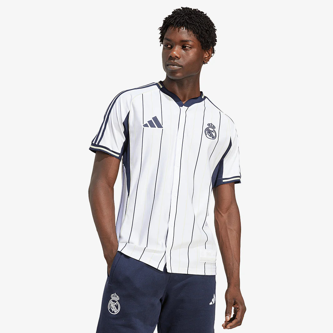 Real Madrid 25/26 Camiseta - Versión Baseball