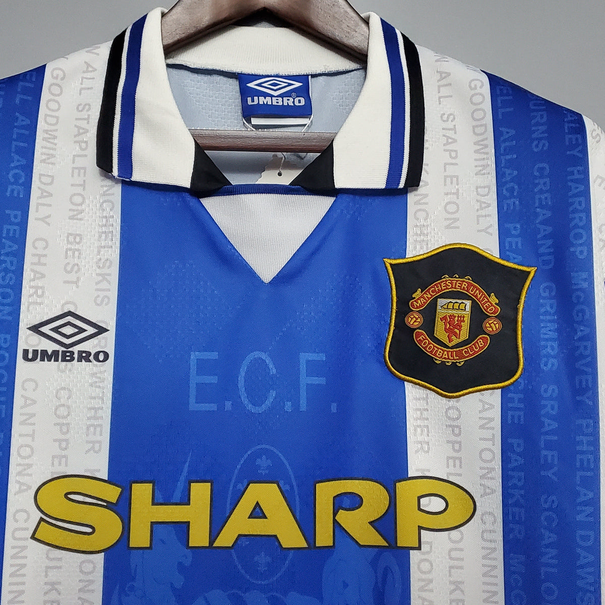 MANCHESTER UNITED III 94/96 HOMBRE (RETRO) - Vitrine Futebolística