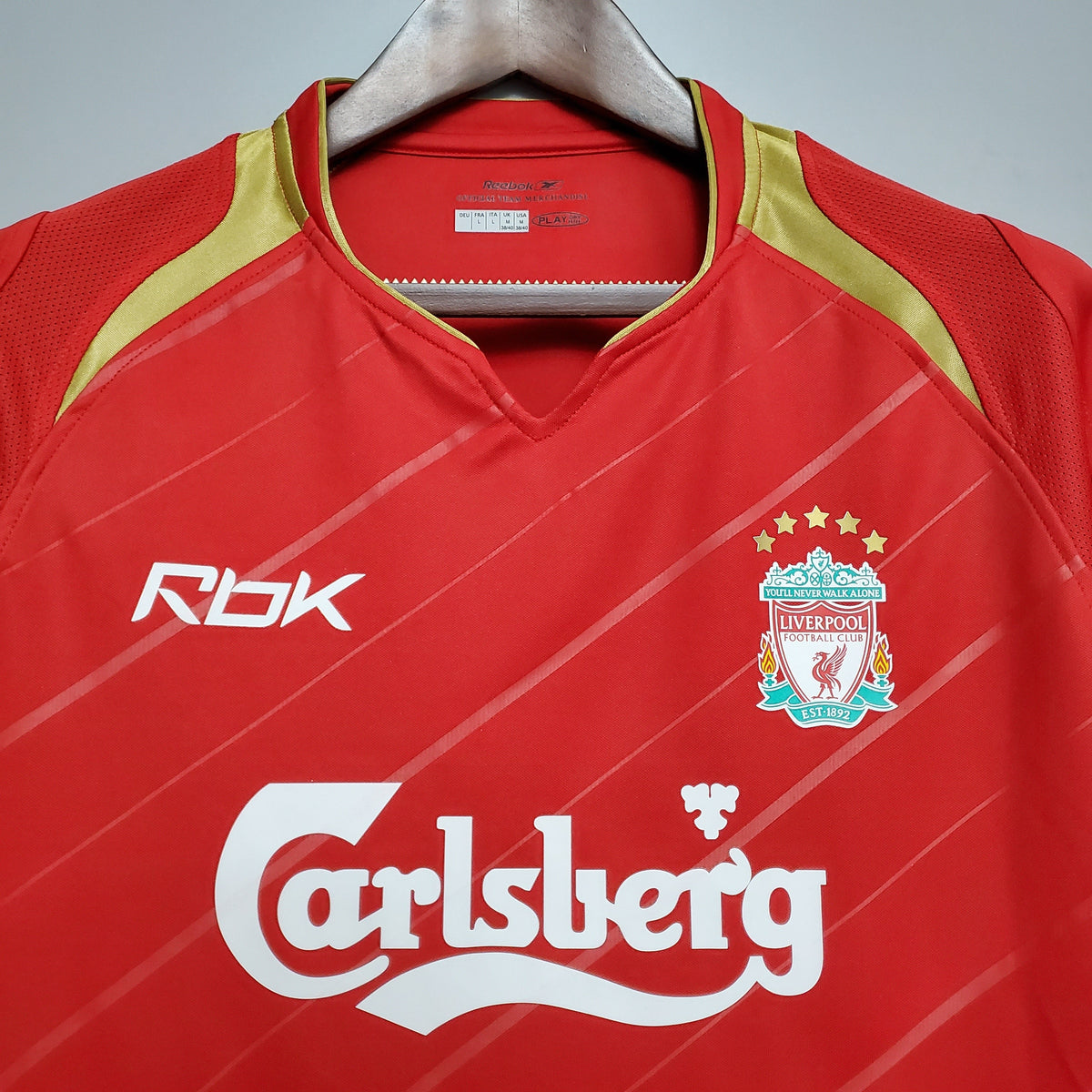 LIVERPOOL I 2005 HOMBRE (RETRO) - Vitrine Futebolística