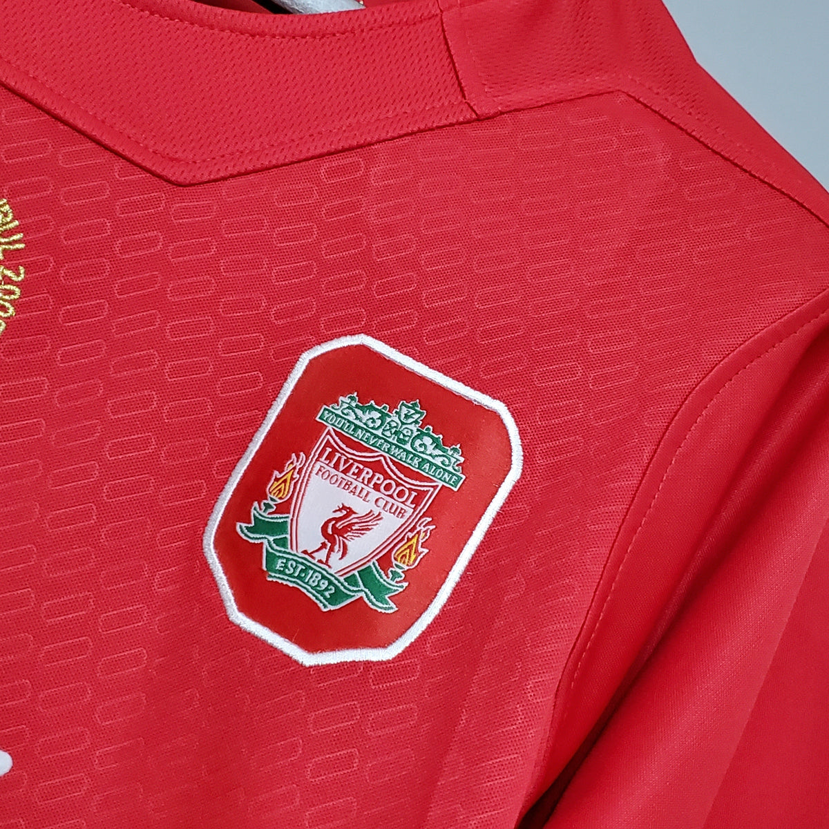 LIVERPOOL I 2005 LIGA DE CAMPEONES HOMBRE (RETRO) - Vitrine Futebolística