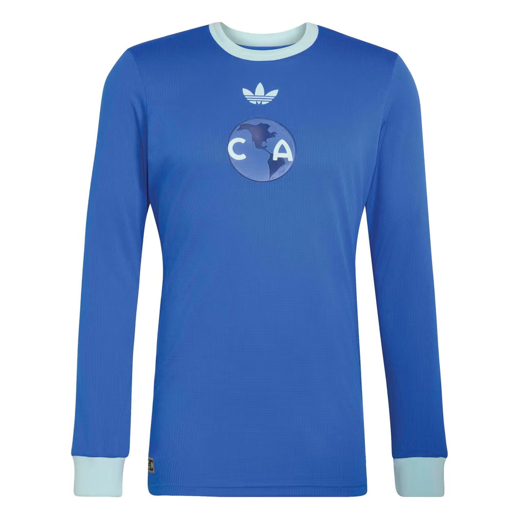 Club America 2026/27 110th Anniversary Goalkeeper Manga Larga Camiseta - Blue