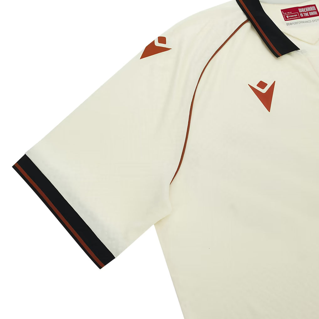 Wrexham Macron 2026/27 Tercera Camiseta - Cream
