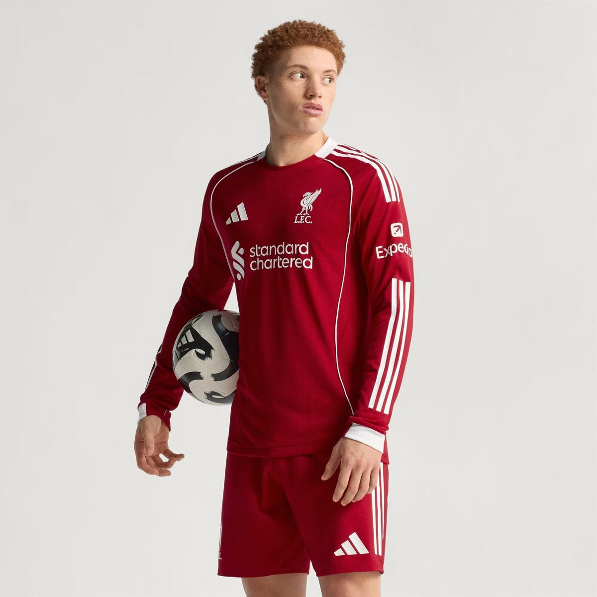 Camiseta Iiverpool I 25/26 - Manga Larga