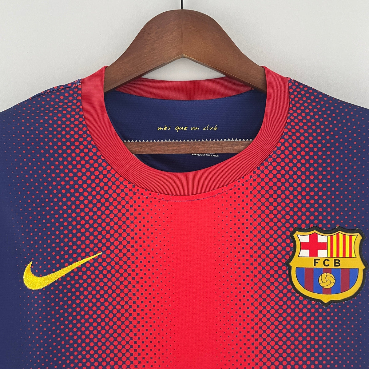 BARCELONA I 12/13 HOMBRE (RETRO) MANGA LARGA - Vitrine Futebolística