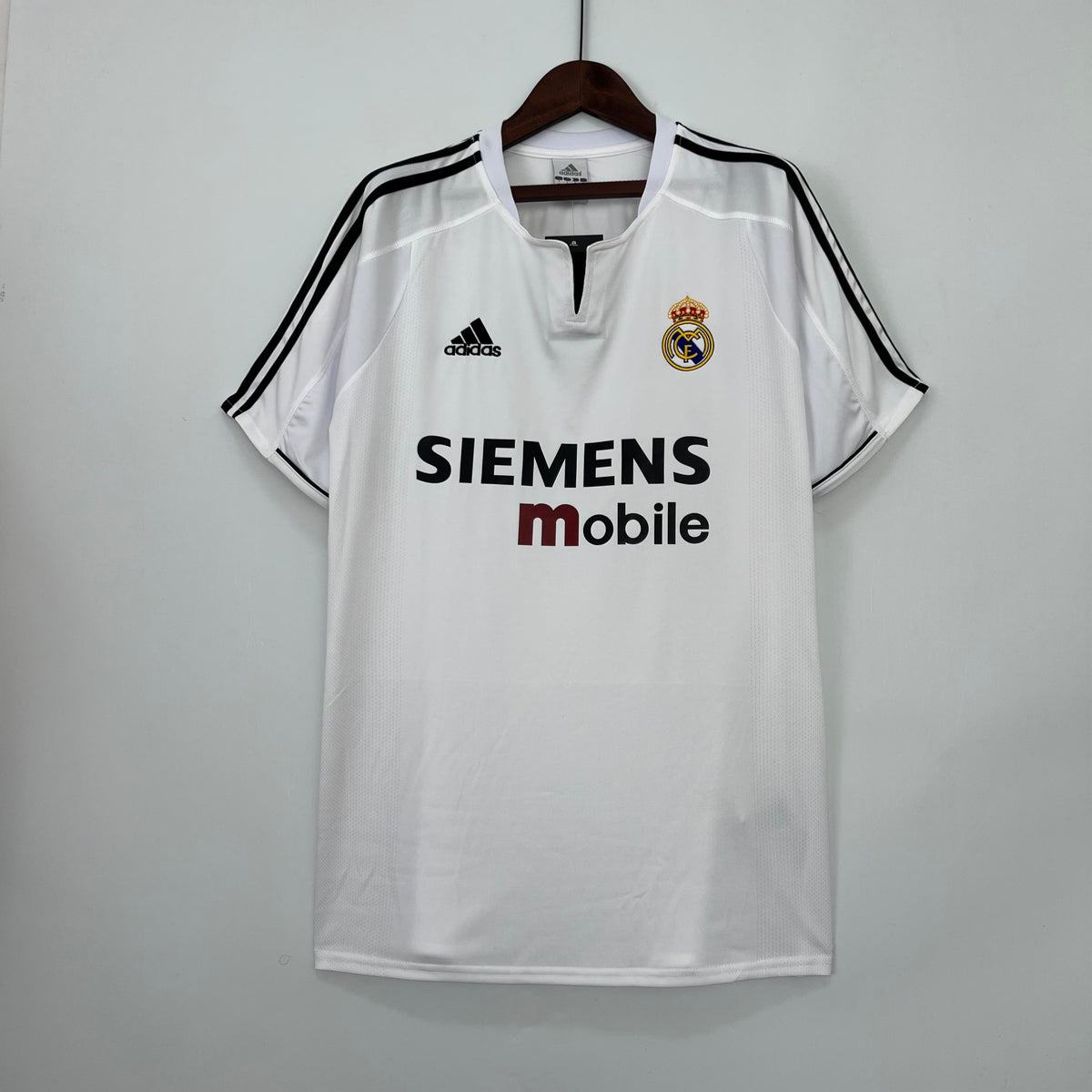 CAMISETA REAL MADRID I 03/04 HOMBRE (RETRO) - Vitrine Futebolística