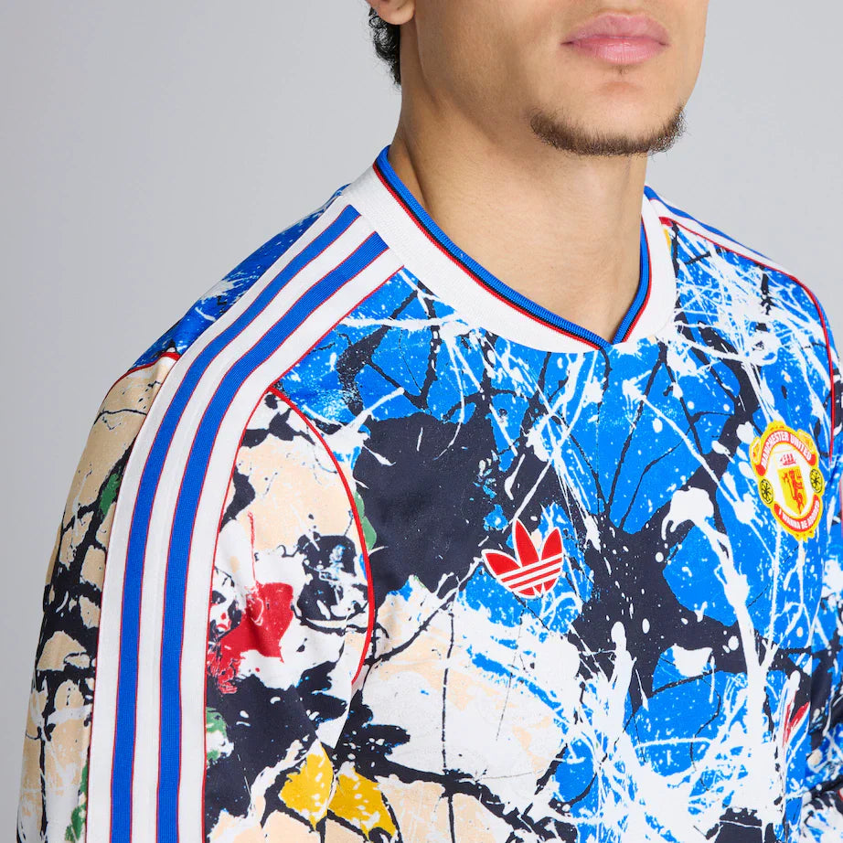 Manchester United x Stone Roses - Manga Larga