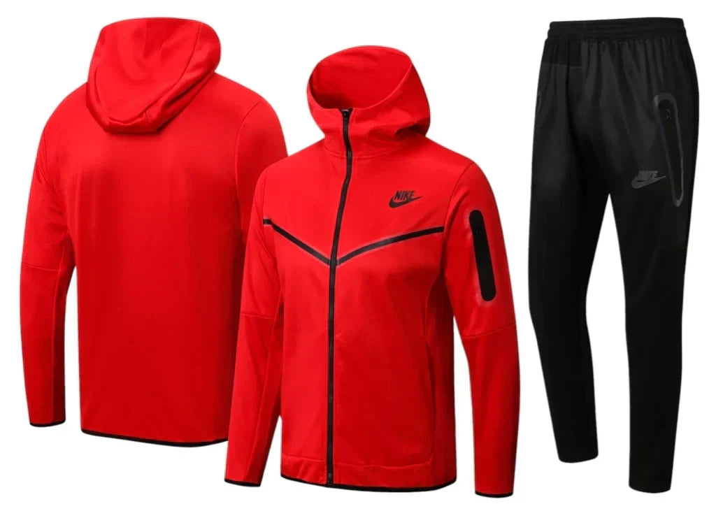 Conjunto Nike Teech Flacce Hombre - Rojo