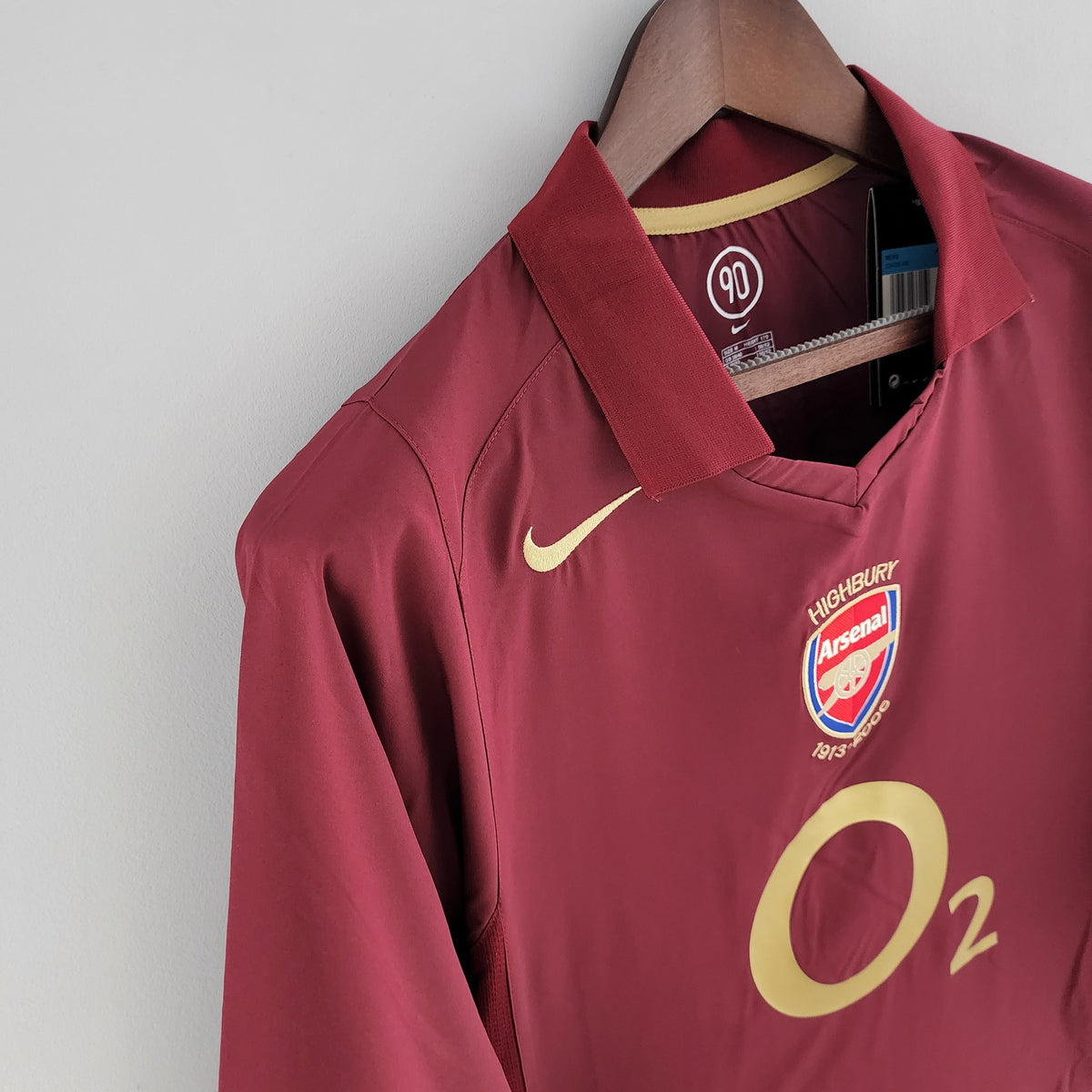ARSENAL I 05/06 HOMBRE (RETRO) MANGA LARGA - Vitrine Futebolística