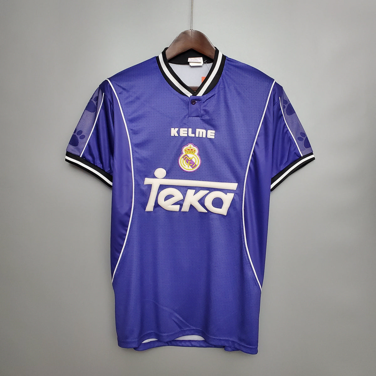 CAMISETA REAL MADRID III 97/98 HOMBRE (RETRO) - Vitrine Futebolística