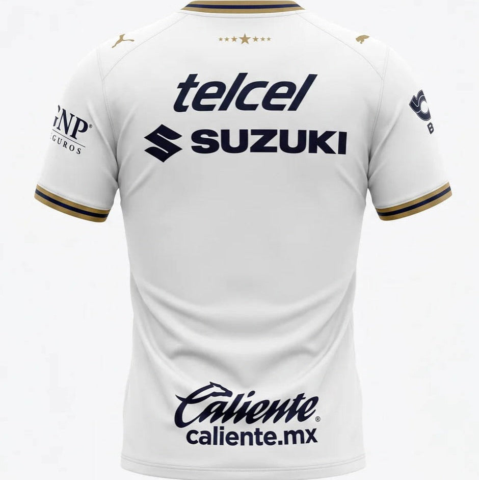 Camiseta Pumas UNAM Visitante 2026/27 - Versión Fan