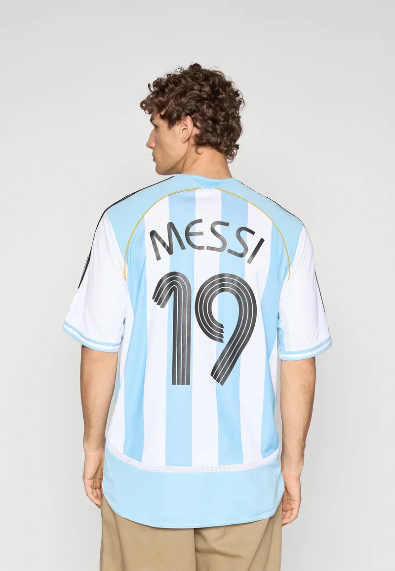 ARGENTINA HOME JERSEY 2006 MESSI - Equipación de selecciones - white