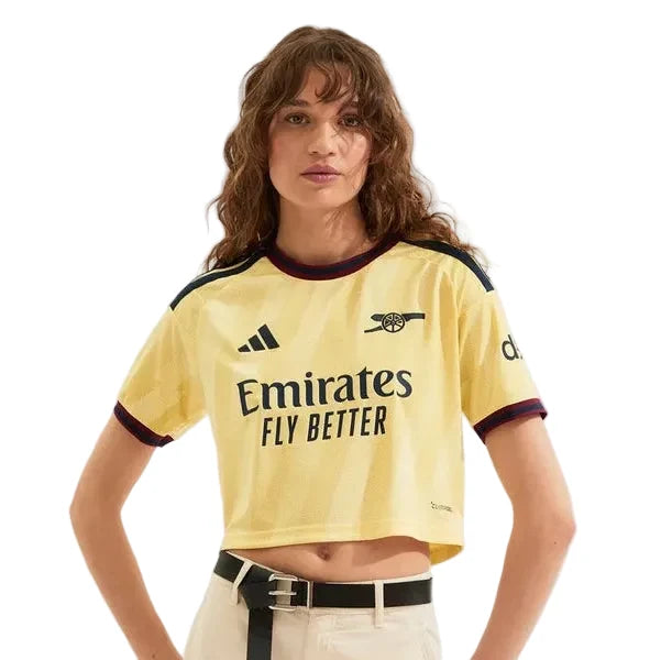 Camiseta Arsenal Tercera Cropped 2026/27 - Versión Fan