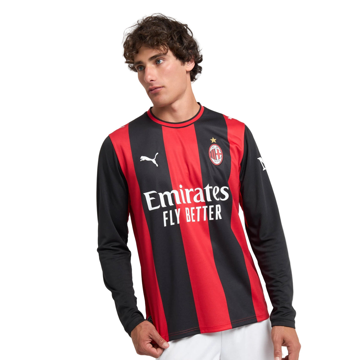 Camiseta AC Milan Titular 2026/27 - Manga Larga - Versión Jugador