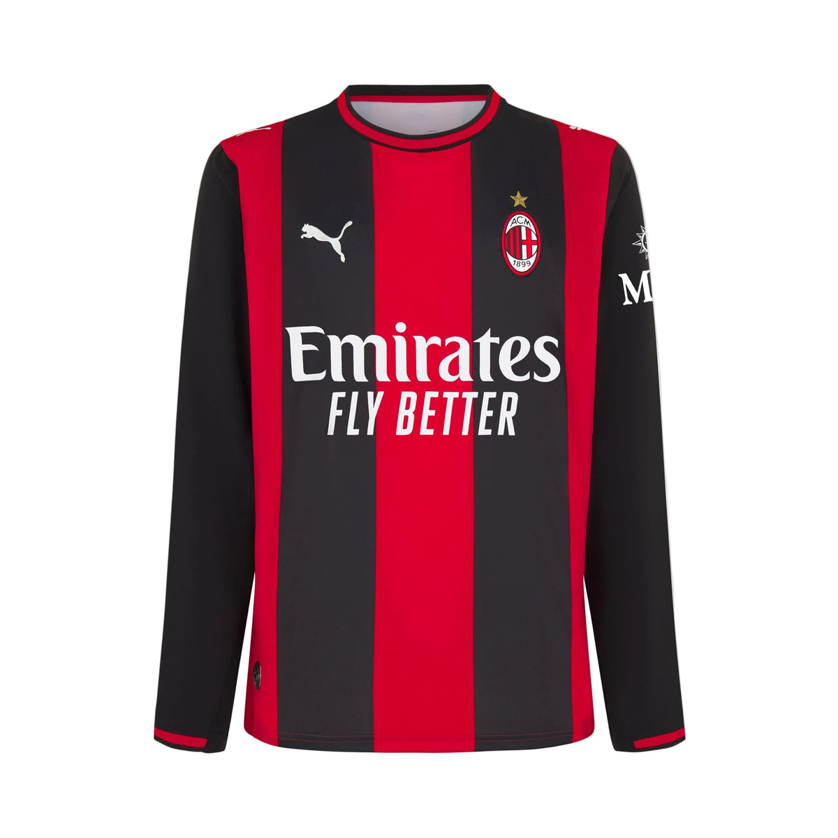 Camiseta AC Milan Titular 2026/27 - Manga Larga - Versión Jugador