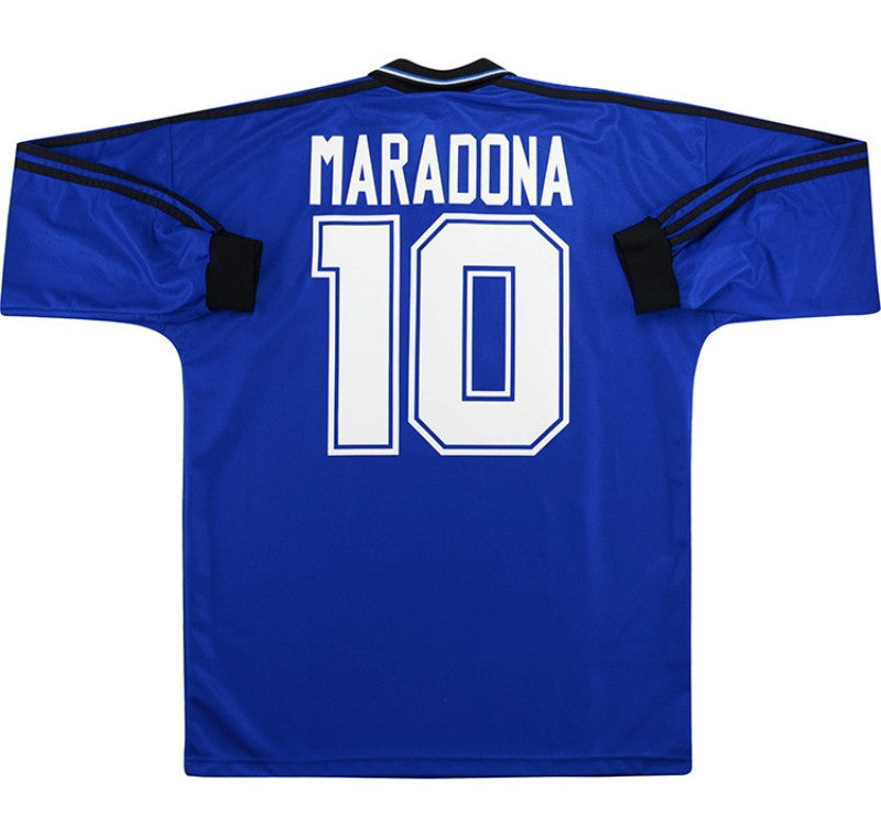 Camiseta Argentina III Hombre (Manga Iarga) Retro - MARADONA-10