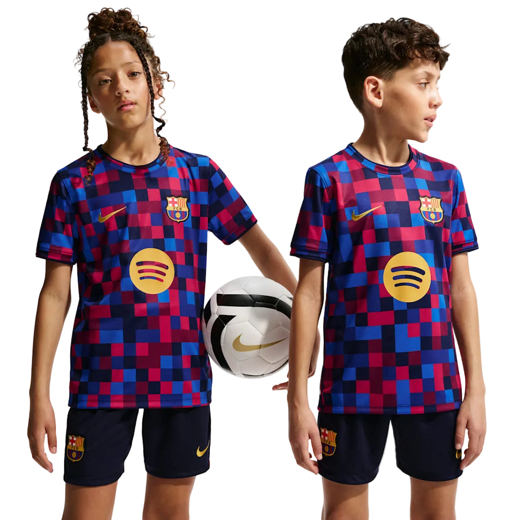 Conjunto Infantil Barcelona Pre-Match 2026/27