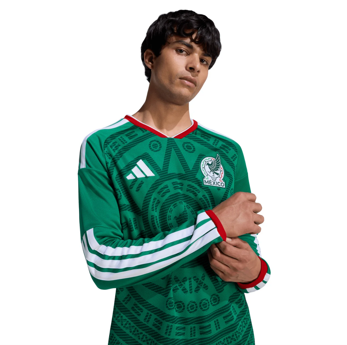 Camiseta Manga Larga México - Mundial 2026 - Versión Fan