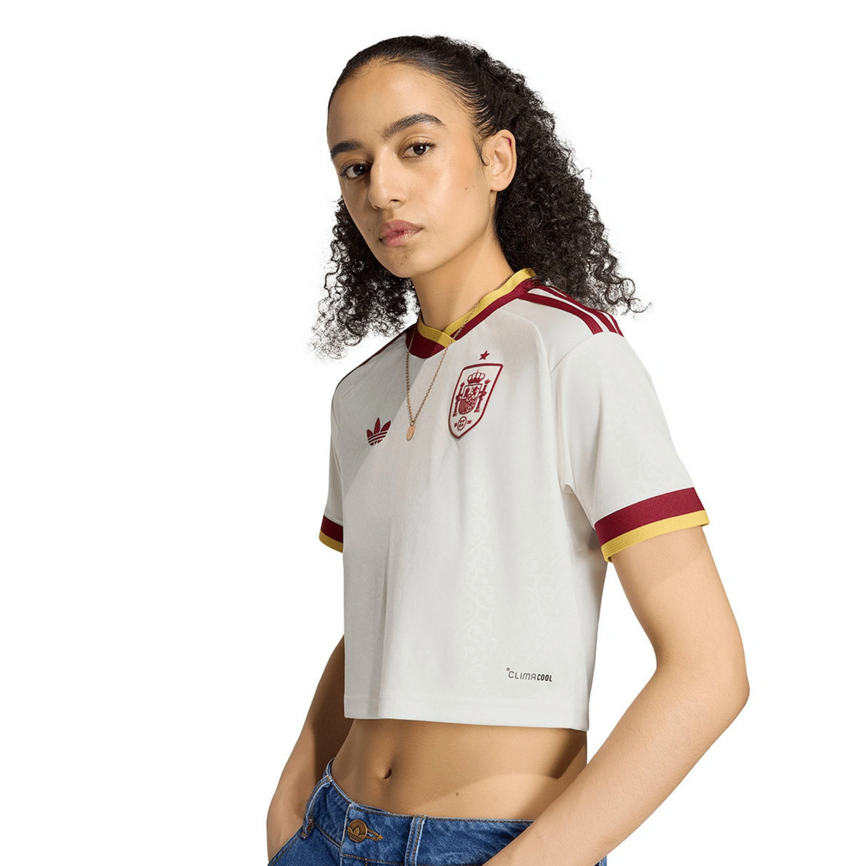 2026 España Camiseta Corta Mujer  - World Cup 2026