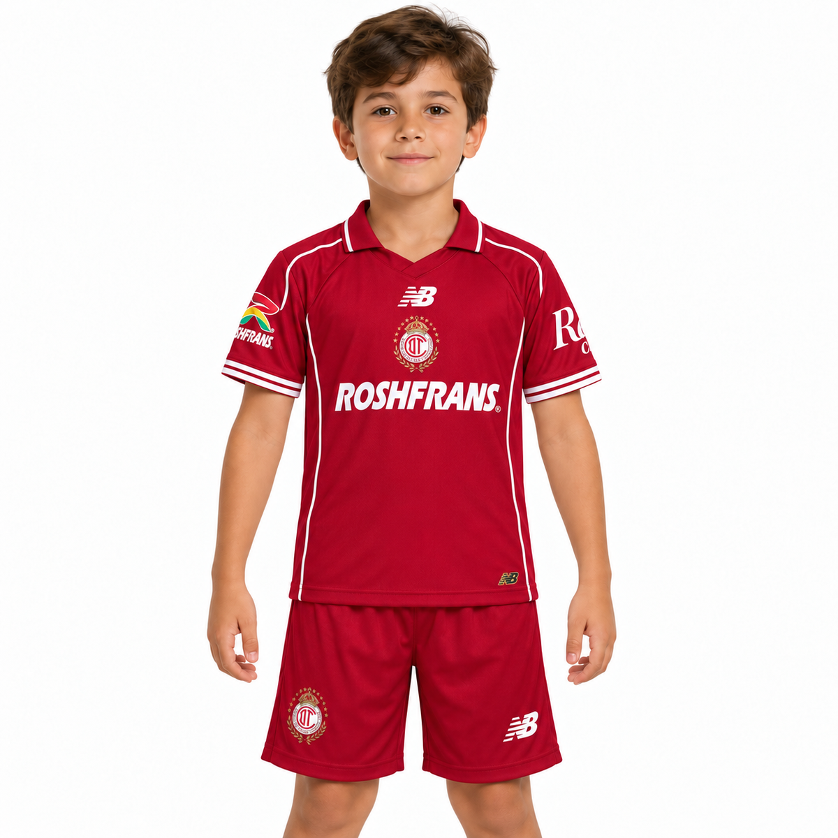 Conjunto Infantil Deportivo Toluca Titular 2026/27