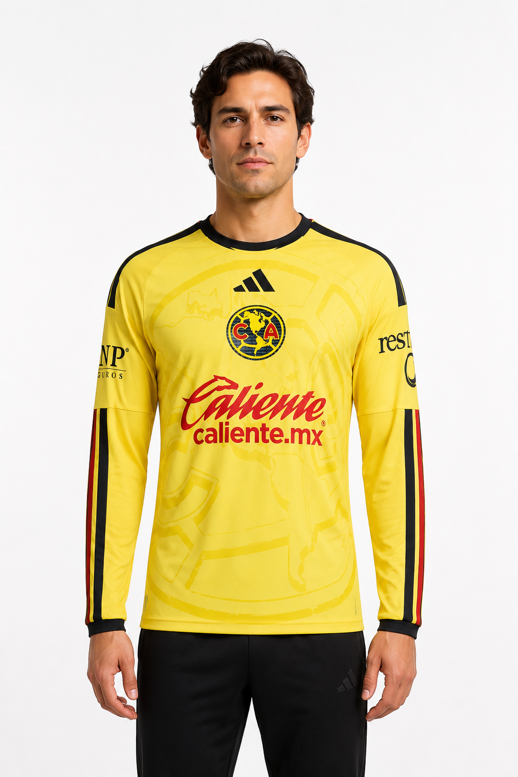 Camiseta Club América Titular Manga Larga 2026/27