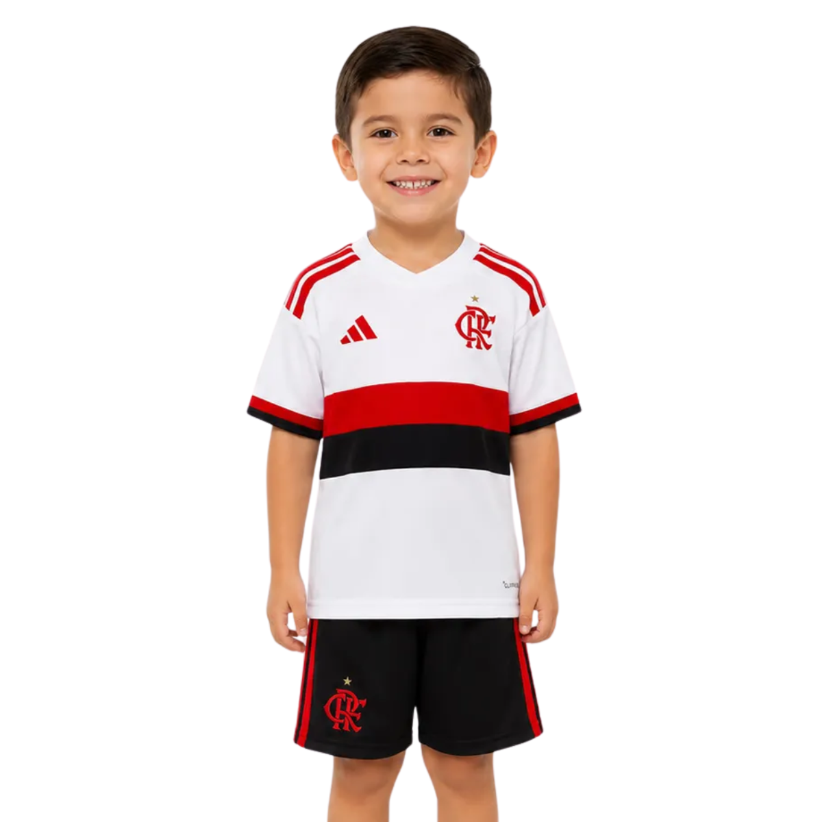 Conjunto Infantil Flamengo Visitante 2026/27