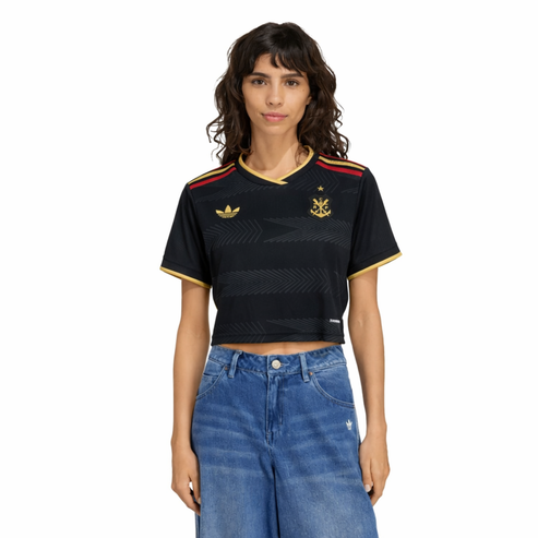 Camiseta Flamengo Cropped Edición Especial 2026/27 - Versión Fan