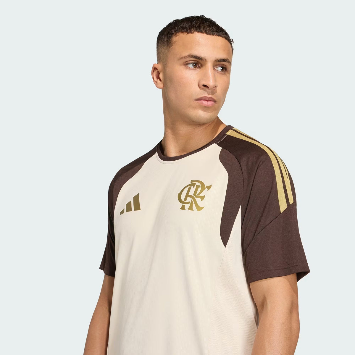 Camiseta Flamengo Staff Edition 2026 - Versión Fan (Beige)