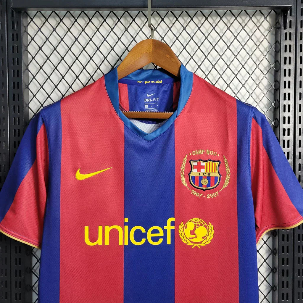 Barcelona I 07/08 Men's Jersey (Retro)