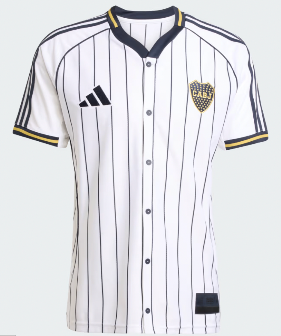 Boca Juniors 25/26 Jersey - Baseball Version