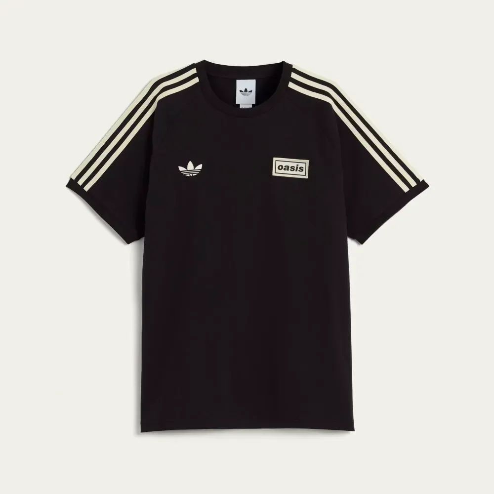 Edición Oasis — Camiseta Oasis Tour 3-Stripes Black