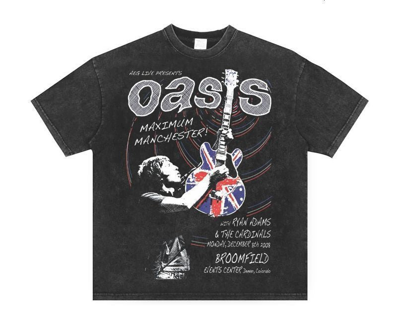 Oasis  Edición — Camiseta del Tour Máximo de Manchester
