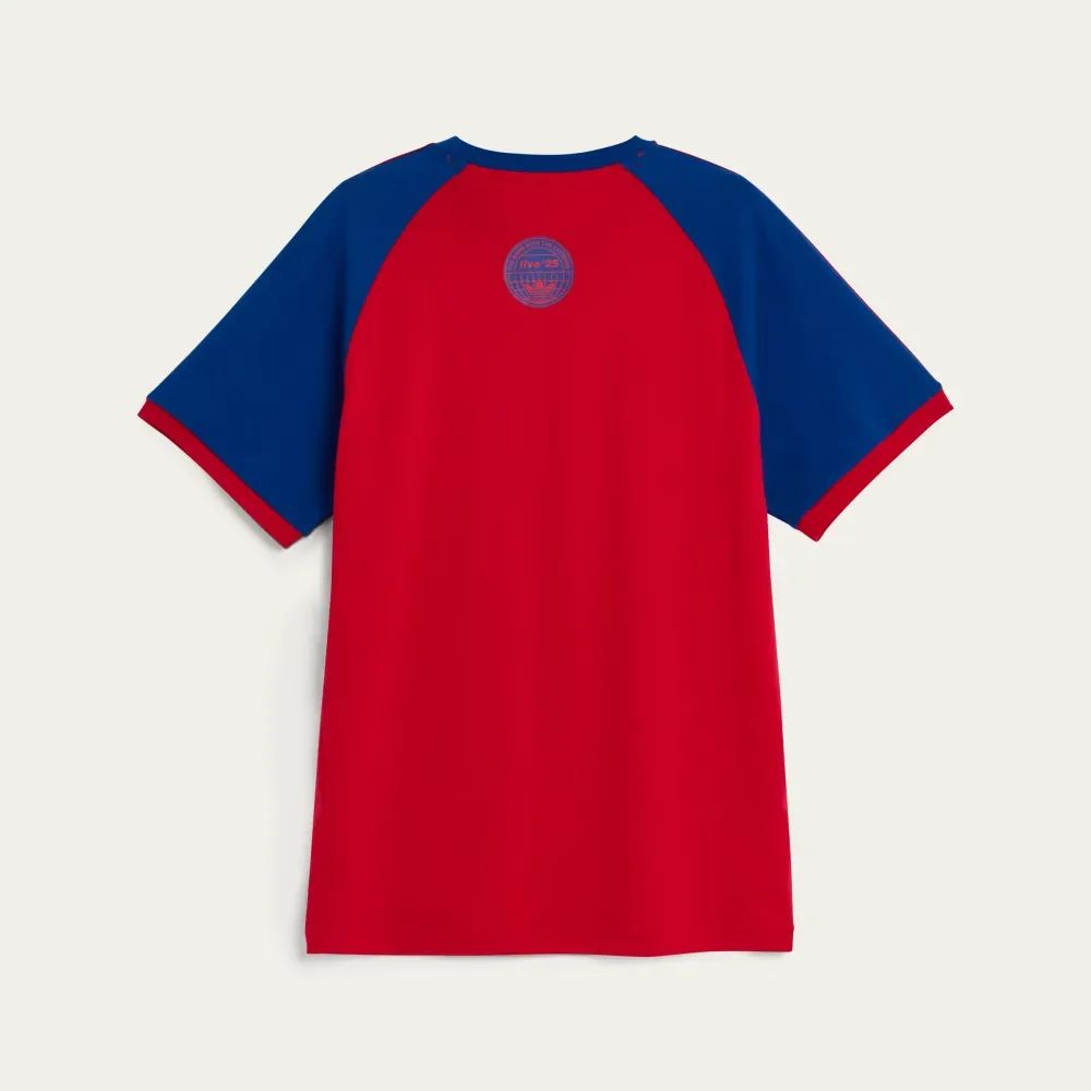 Edición Oasis — Camiseta Oasis Tour 3-Stripes Rojo