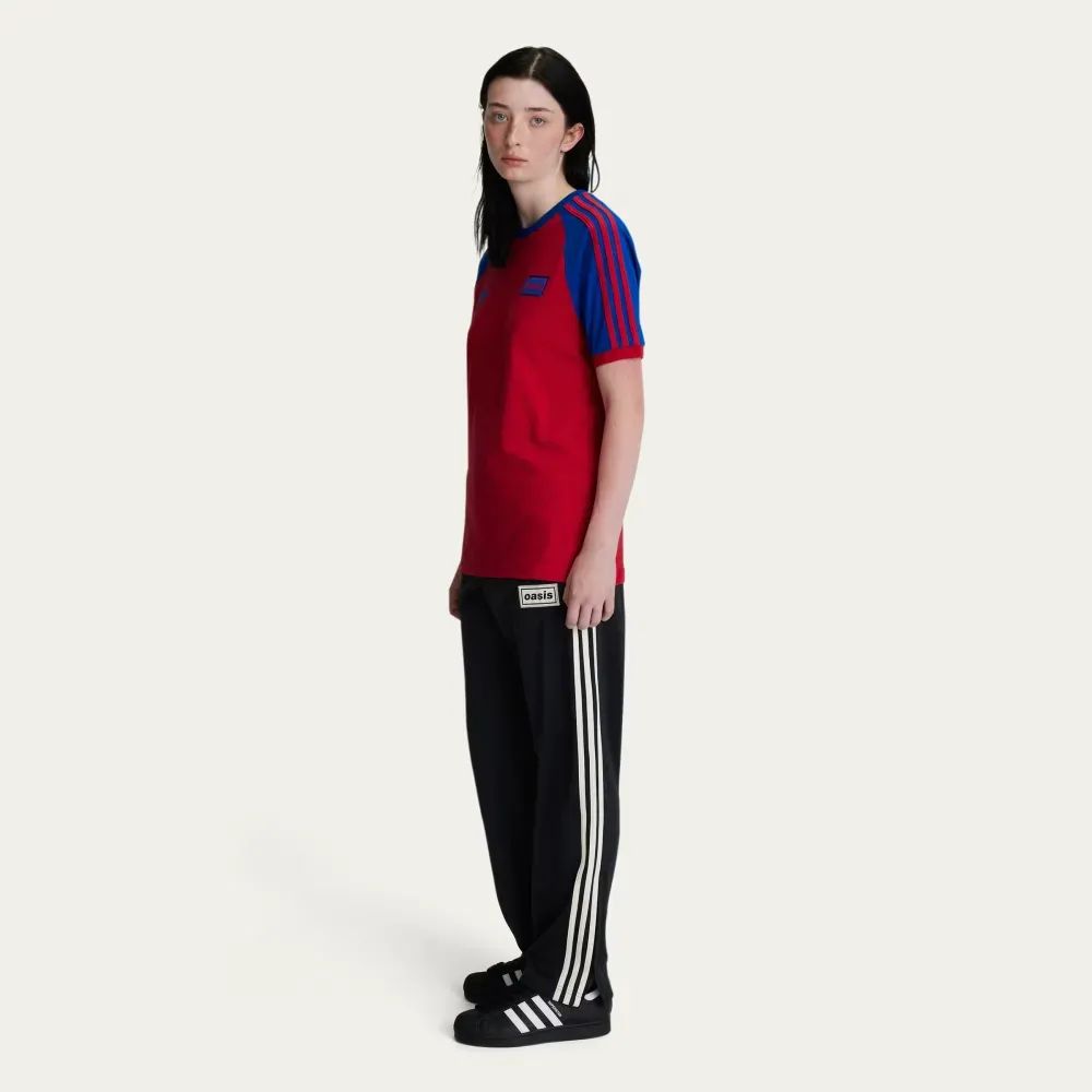 Edición Oasis — Camiseta Oasis Tour 3-Stripes Rojo