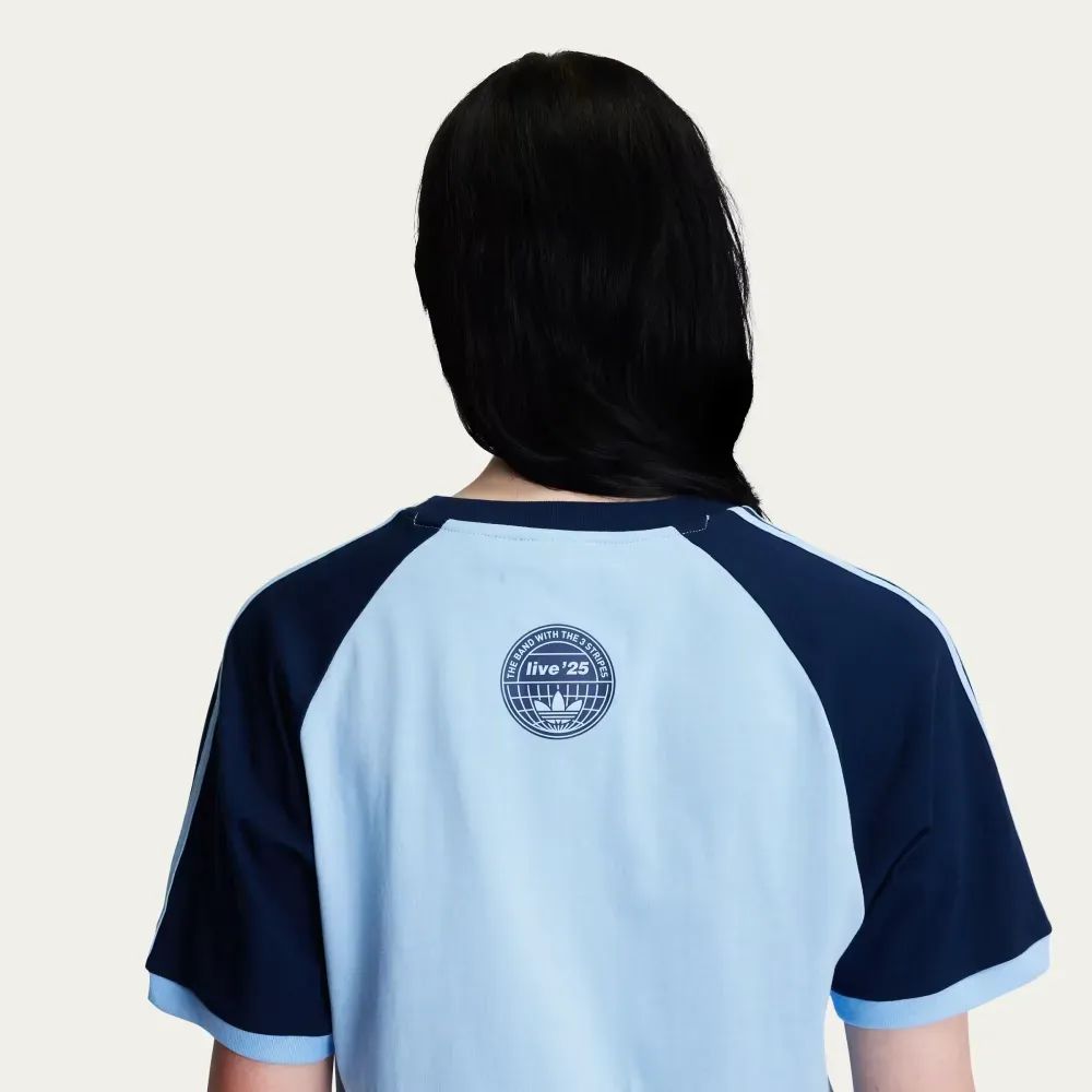 Edición Oasis — Camiseta Oasis Tour 3-Stripes Azul
