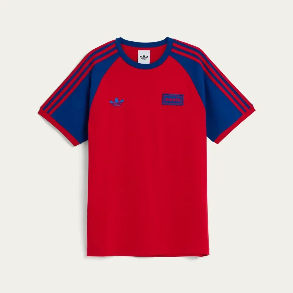 Edición Oasis — Camiseta Oasis Tour 3-Stripes Rojo