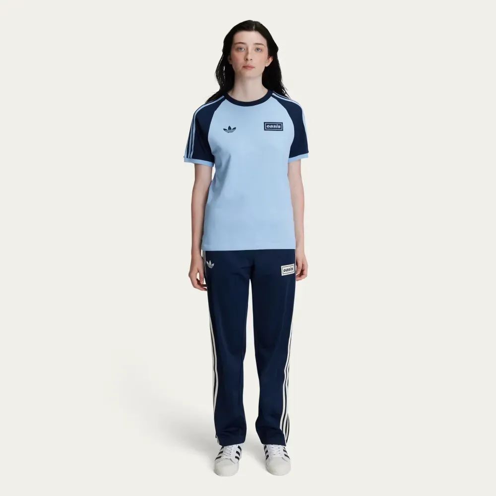 Edición Oasis — Camiseta Oasis Tour 3-Stripes Azul