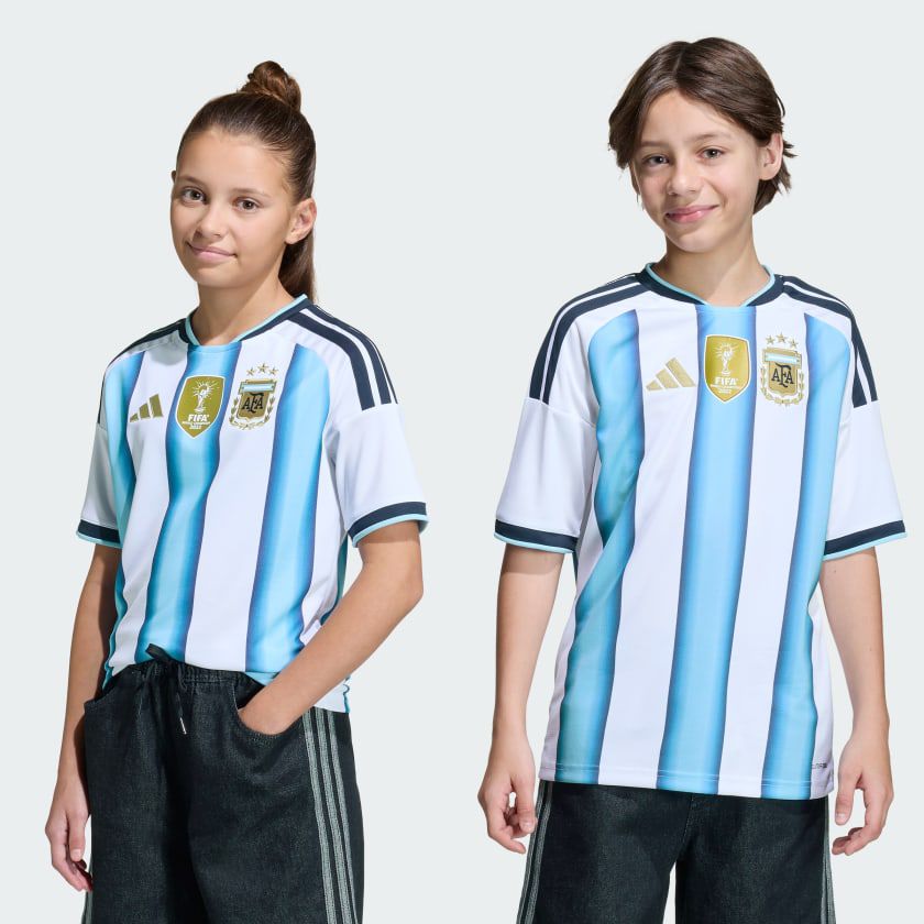 Argentina Home Camiseta 2025/26 - Niños