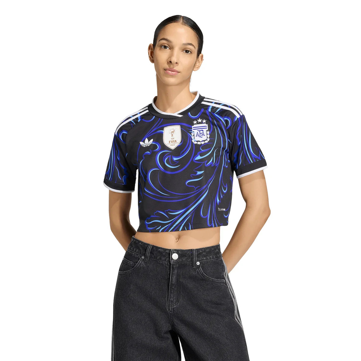 2026 Argentina Camiseta Corta Mujer  - World Cup 2026