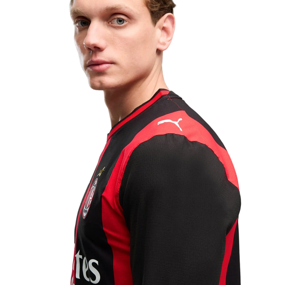 Camiseta AC Milan Titular 2026/27 - Manga Larga - Versión Jugador