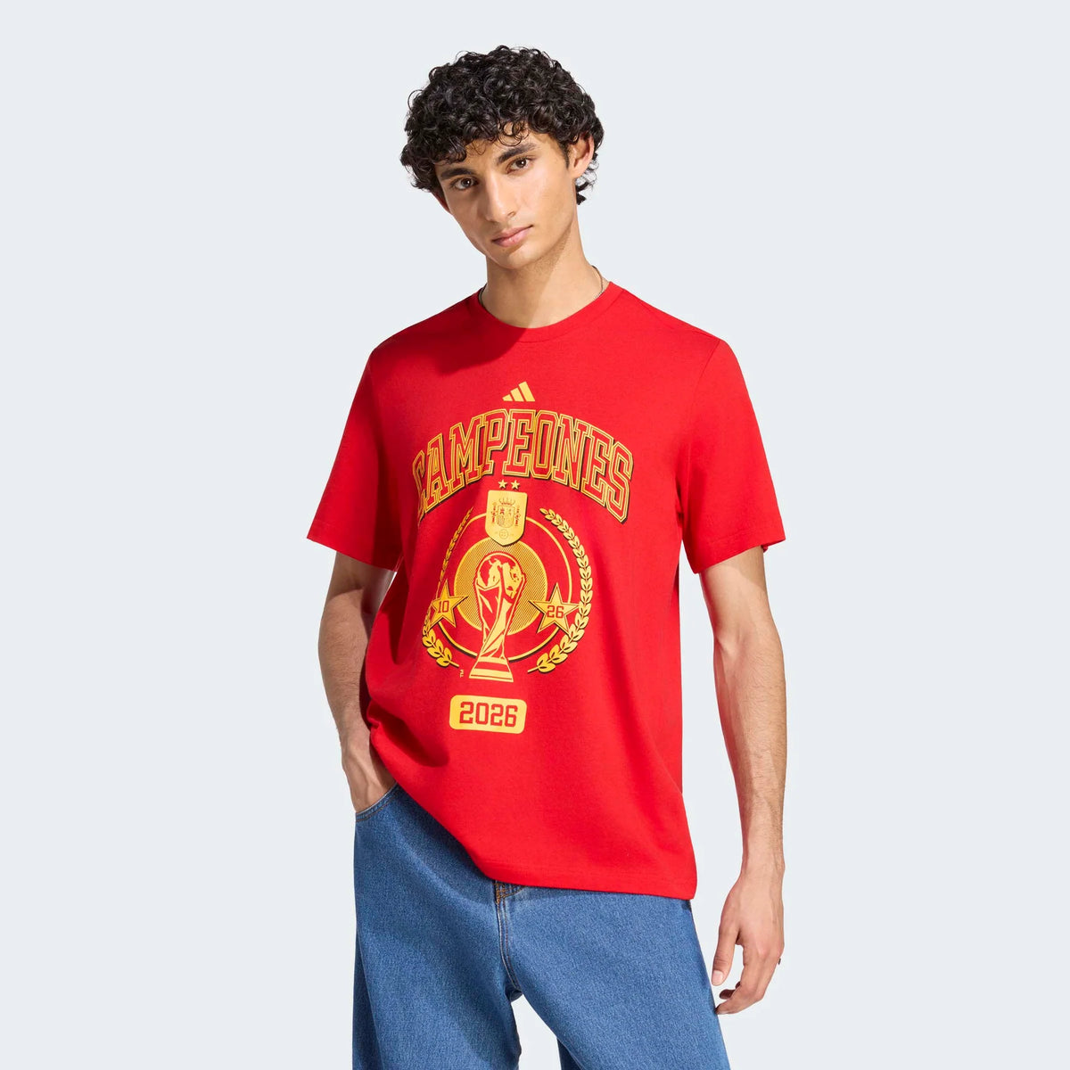 Camiseta Campeones Roja Hombre - España