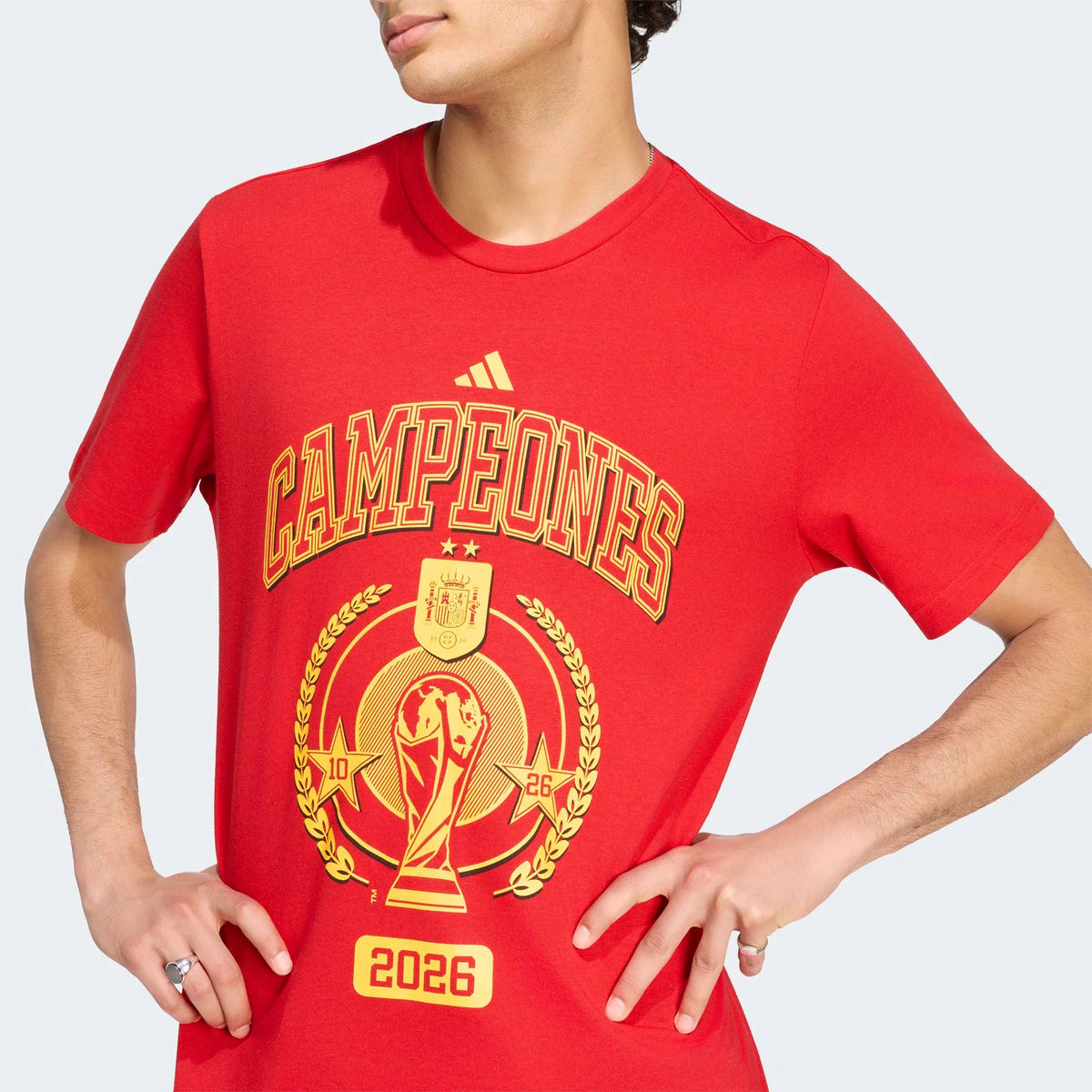 Camiseta Campeones Roja Hombre - España