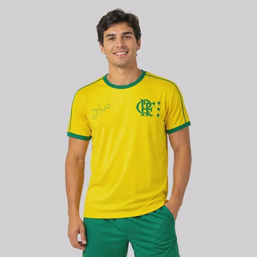 Camiseta Flamengo Edición Especial 2026 - Versión Fan (Zico)