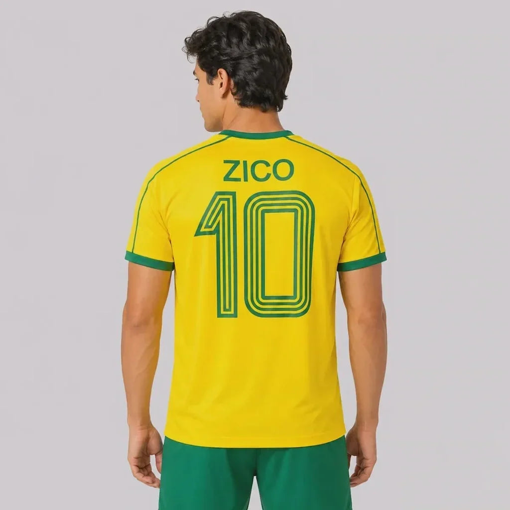 Camiseta Flamengo Edición Especial Zico 2026 - Versión Fan