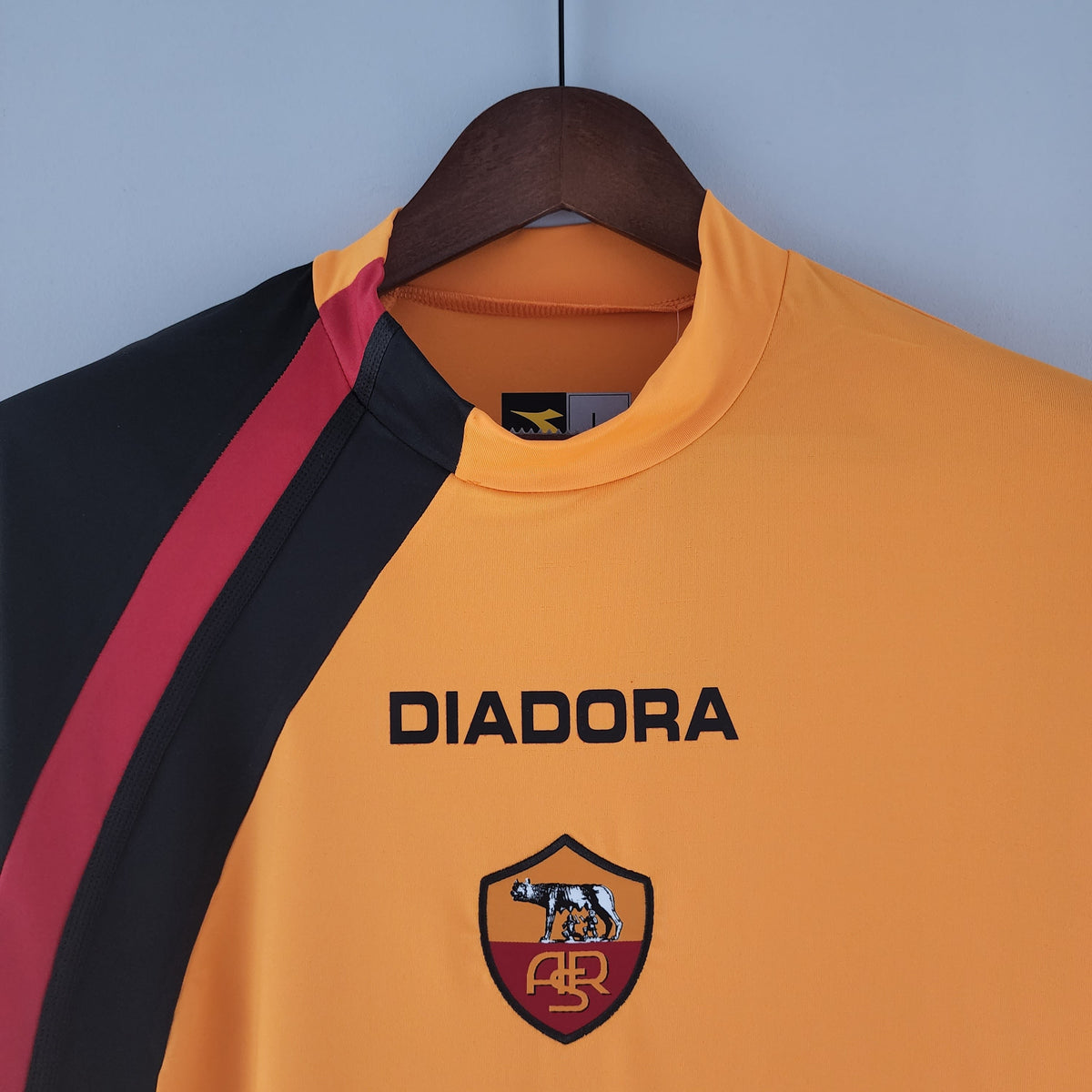 ROMA I 05/06 HOMBRE (RETRO) MANGA LARGA - Vitrine Futebolística