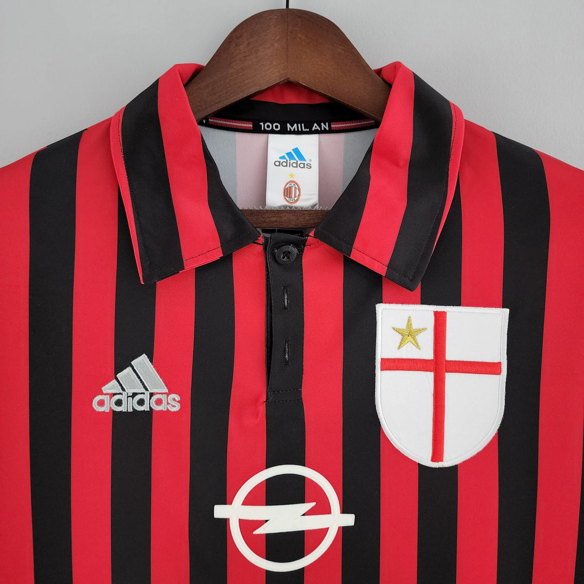 MILAN XVI 99/00 HOMBRE (RETRO) MANGA LARGA - Vitrine Futebolística
