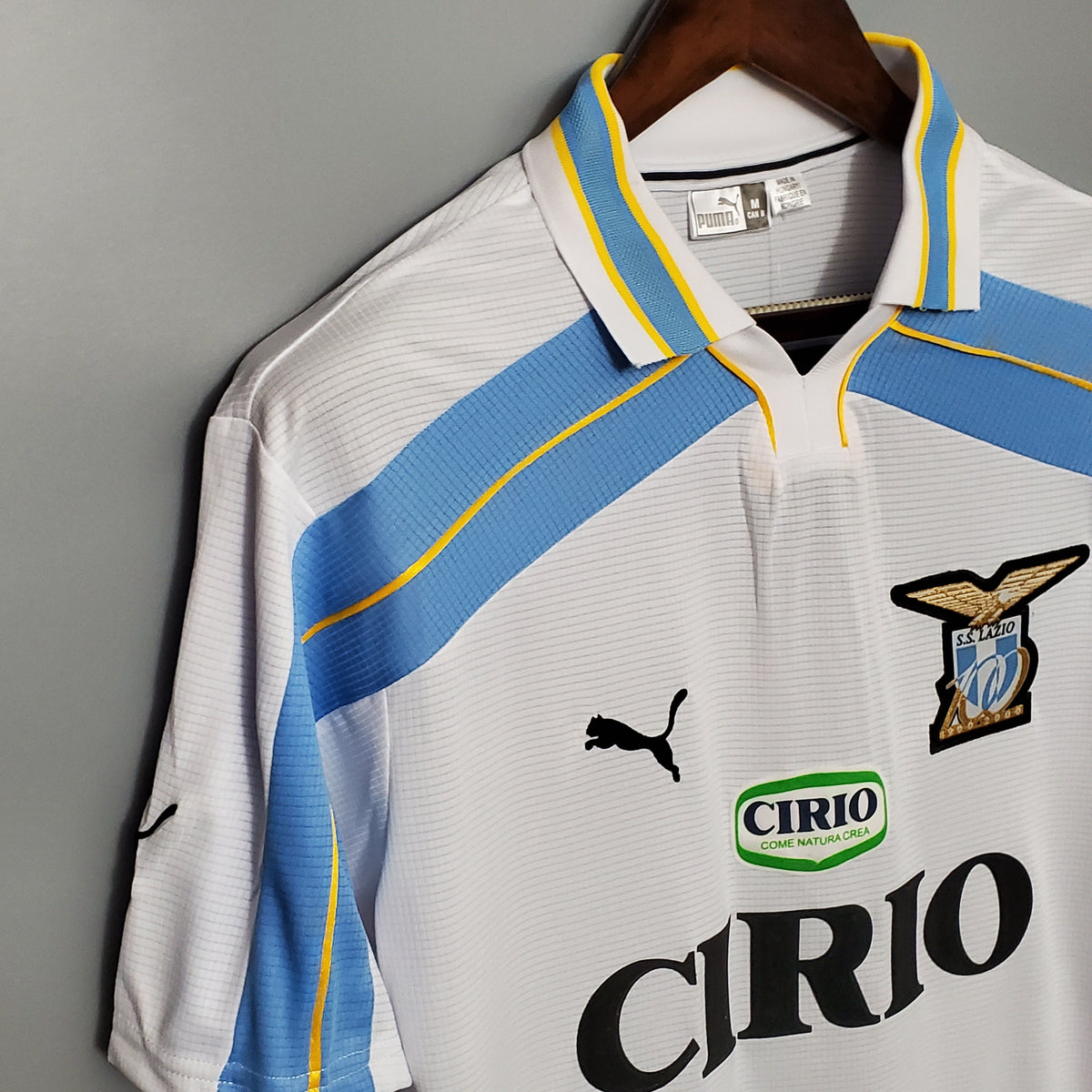 LAZIO III 00/01 HOMBRE (RETRO) - Vitrine Futebolística