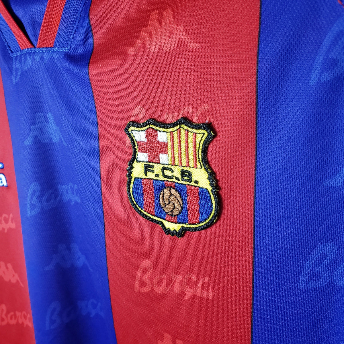 BARCELONA I 96/97 HOMBRE (RETRO) - Vitrine Futebolística