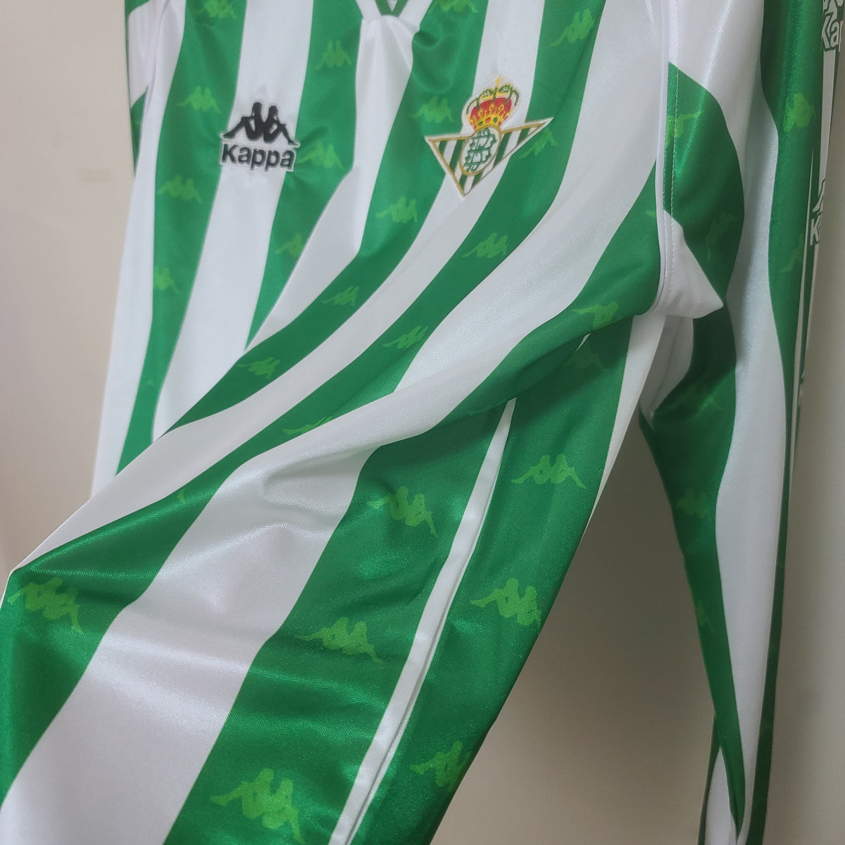 REAL BETIS I 95/97 HOMBRE (RETRO) MANGA LARGA - Vitrine Futebolística